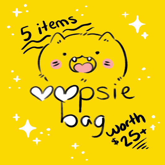 Mystery Oopsie sticker bag